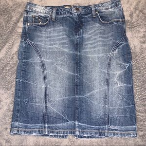Hint Jeans Skirt Sz 9